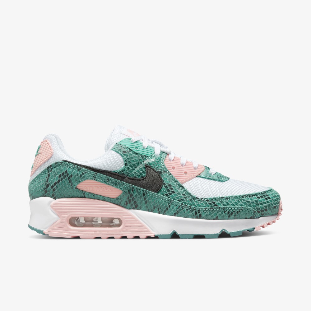 Nike Air Max 90 Green Snakeskin DR8575 300 Grailify